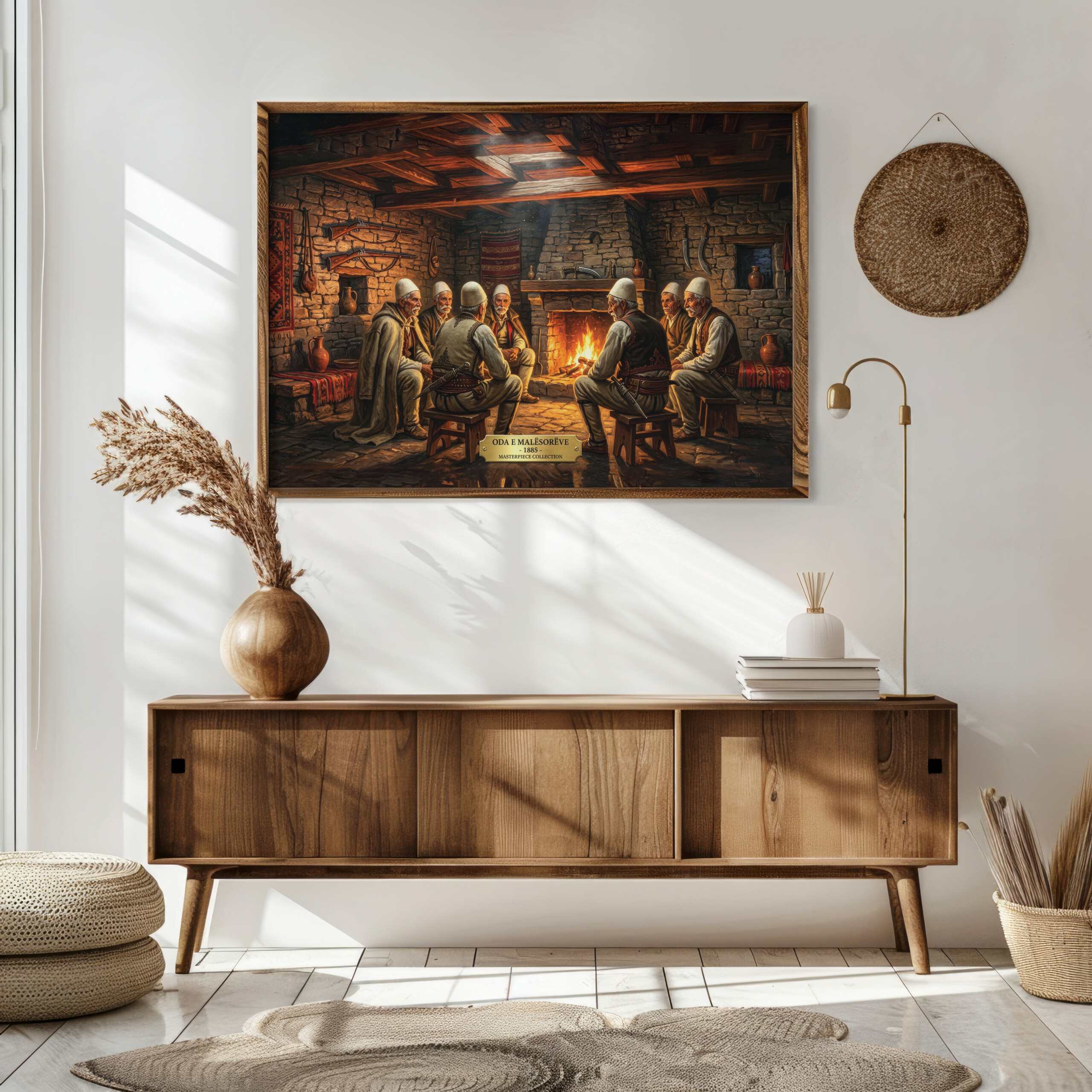 Pikture Muri Canvas 4K - Oda e Malësorëve