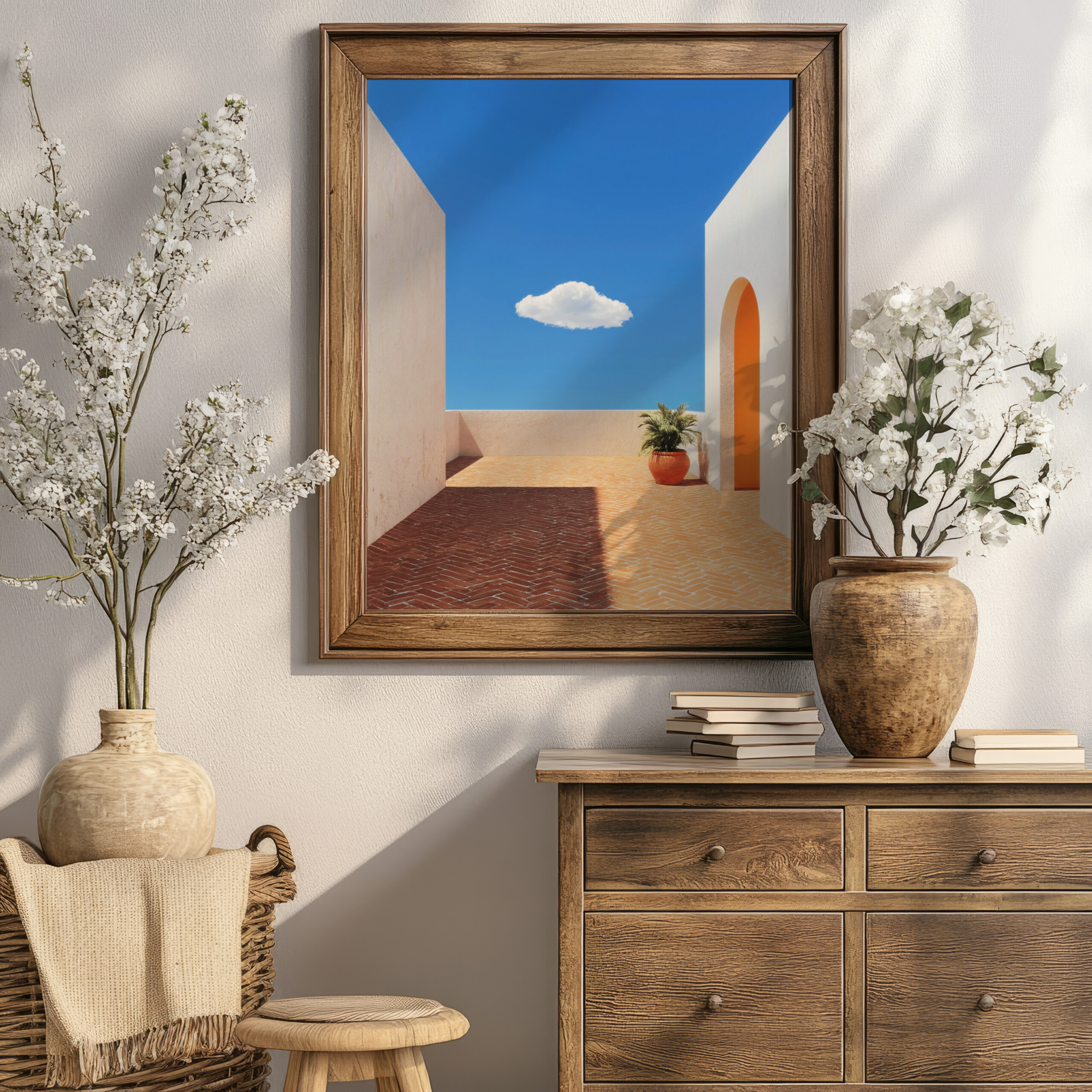 Dreamy Mediterranean Abstract - Image 2