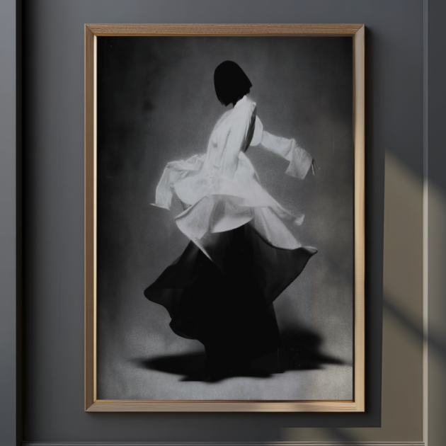 Ethereal Twirling Dancer