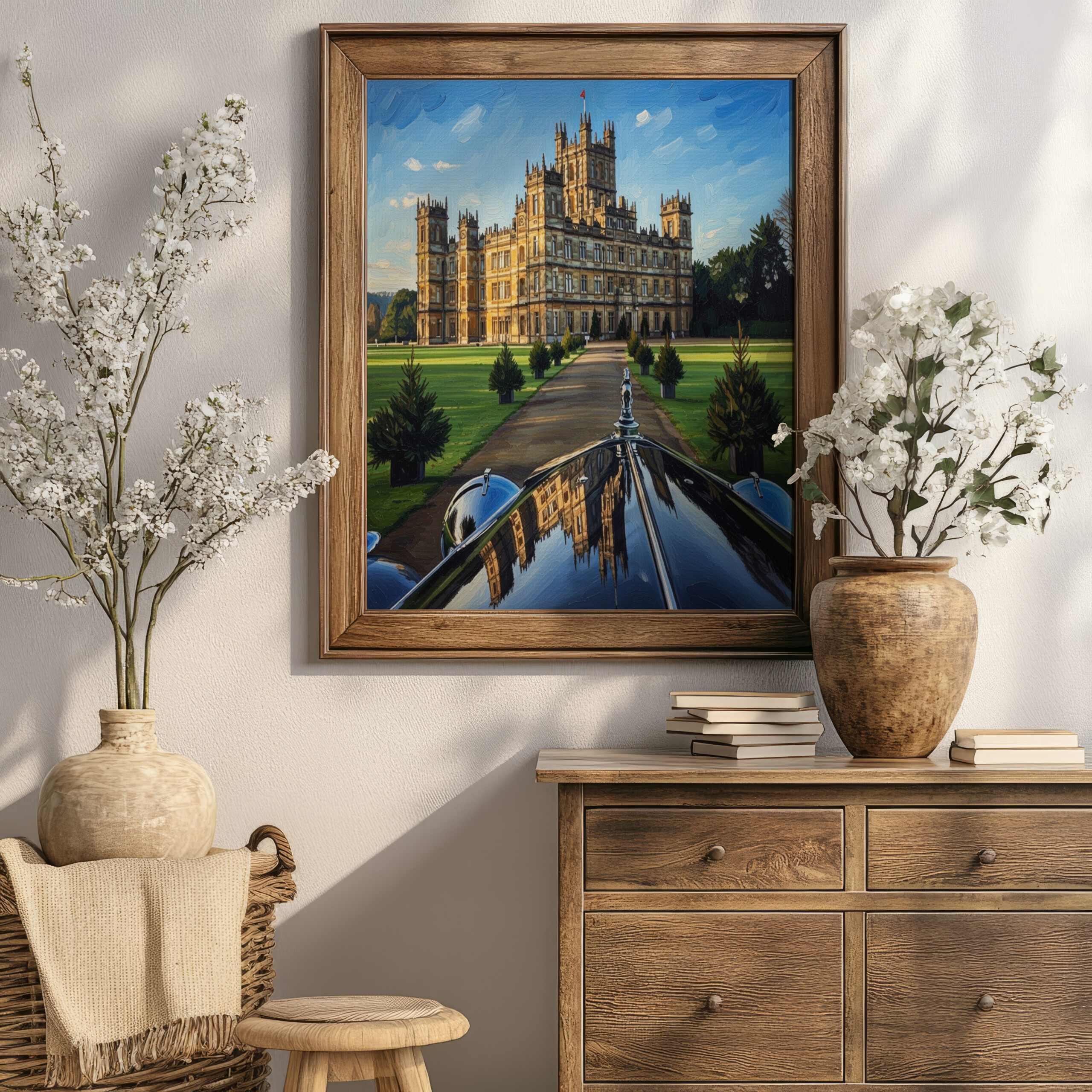 Elegant Highclere Castle Drive - Image 2