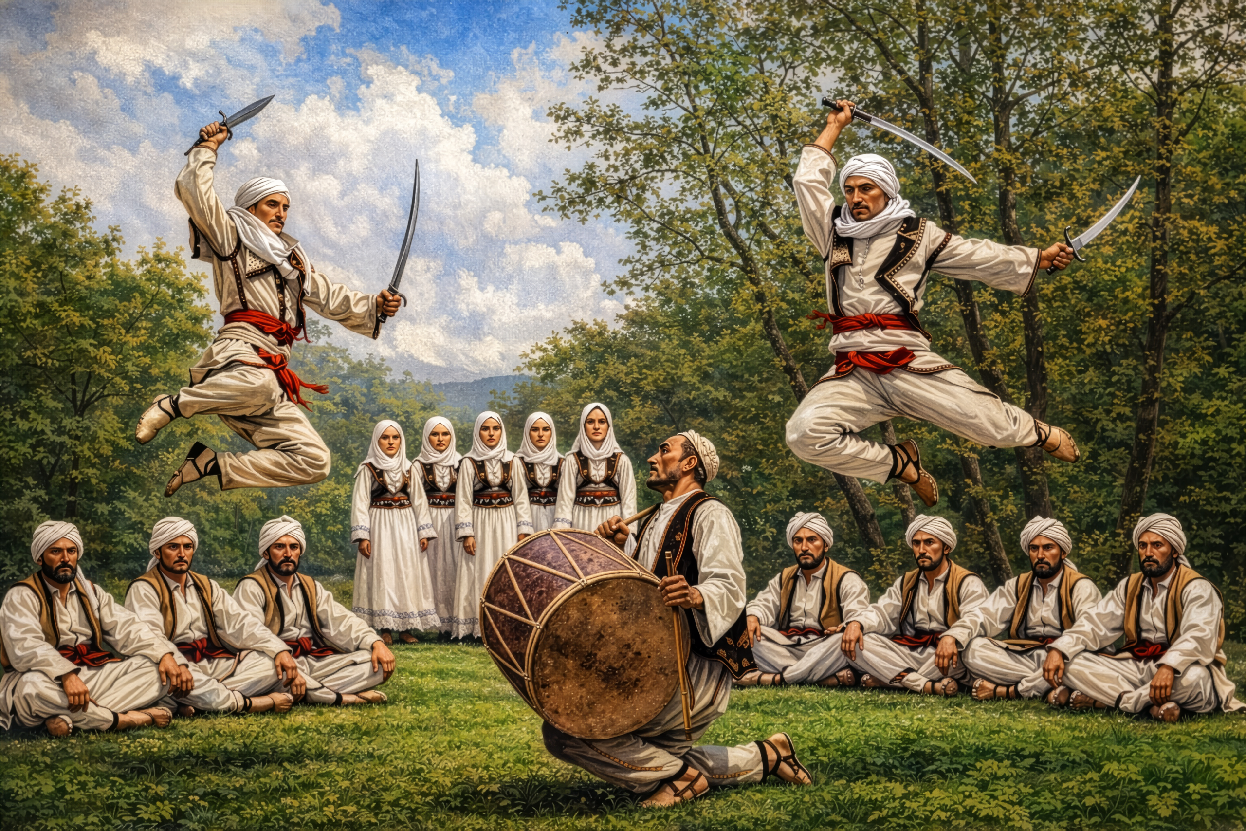 Fine Art Canvas Print - Vallja e Shpatave/interpretim verior - Image 2