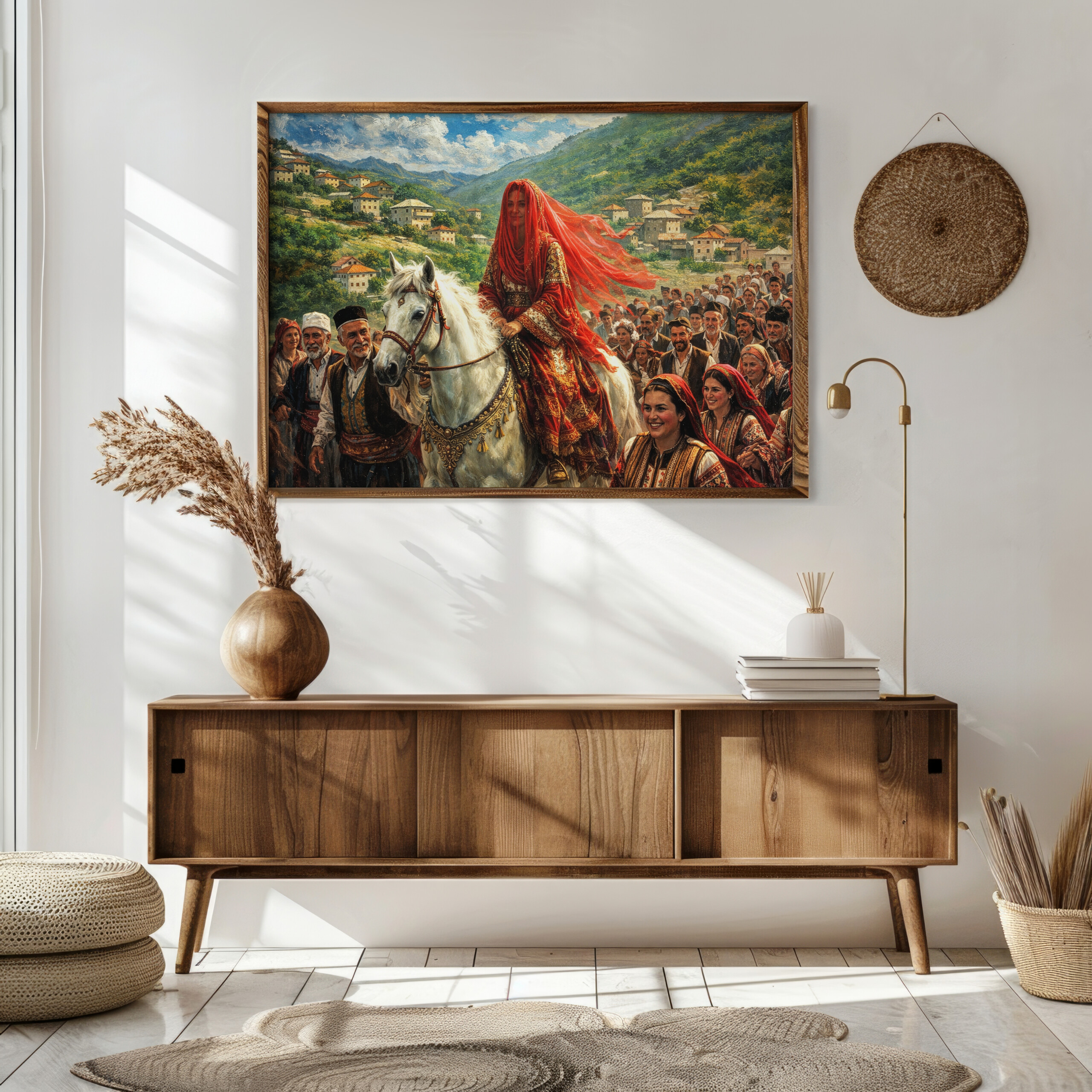 Fine Art Canvas Print - Dasmë tradicionale veriore