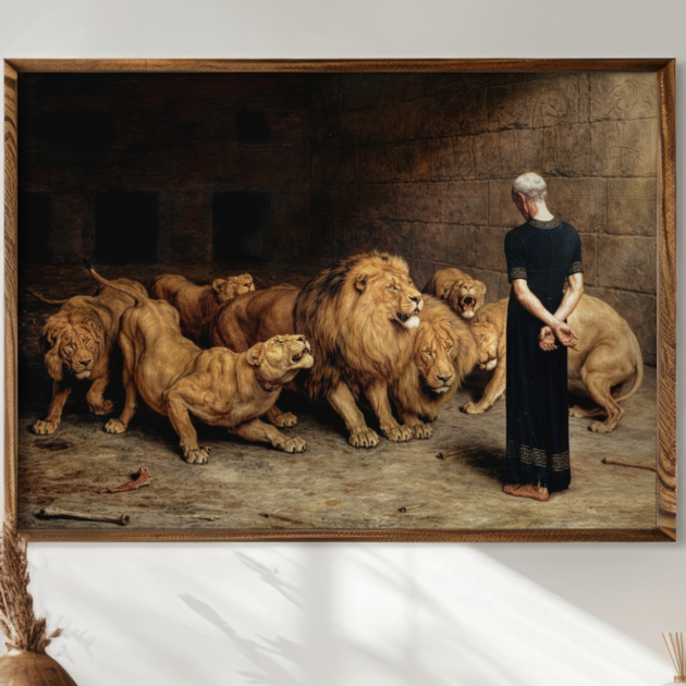 Unbroken Faith – Lions’ Den Fine Art