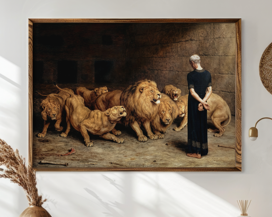 Unbroken Faith – Lions’ Den Fine Art